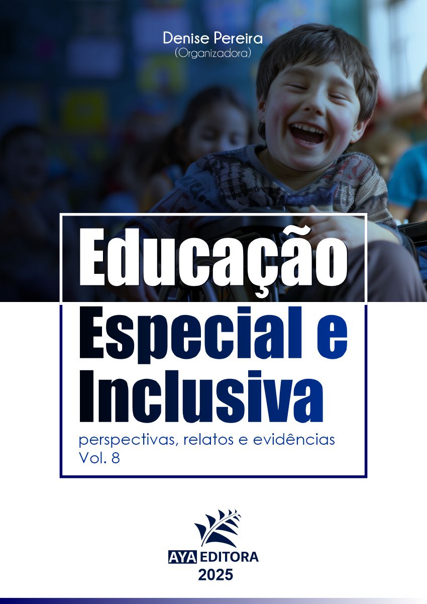 Capa do Livro Educação Especial e Inclusiva: Perspectivas, Relatos e Evidências - Vol. 8