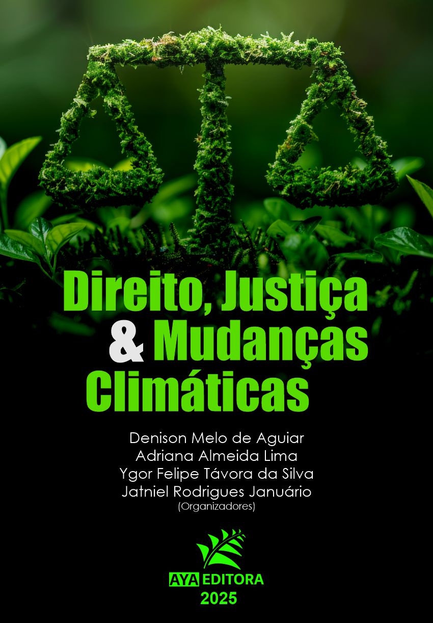 Capa do Livro Direito, Justiça e Mudanças Climáticas
