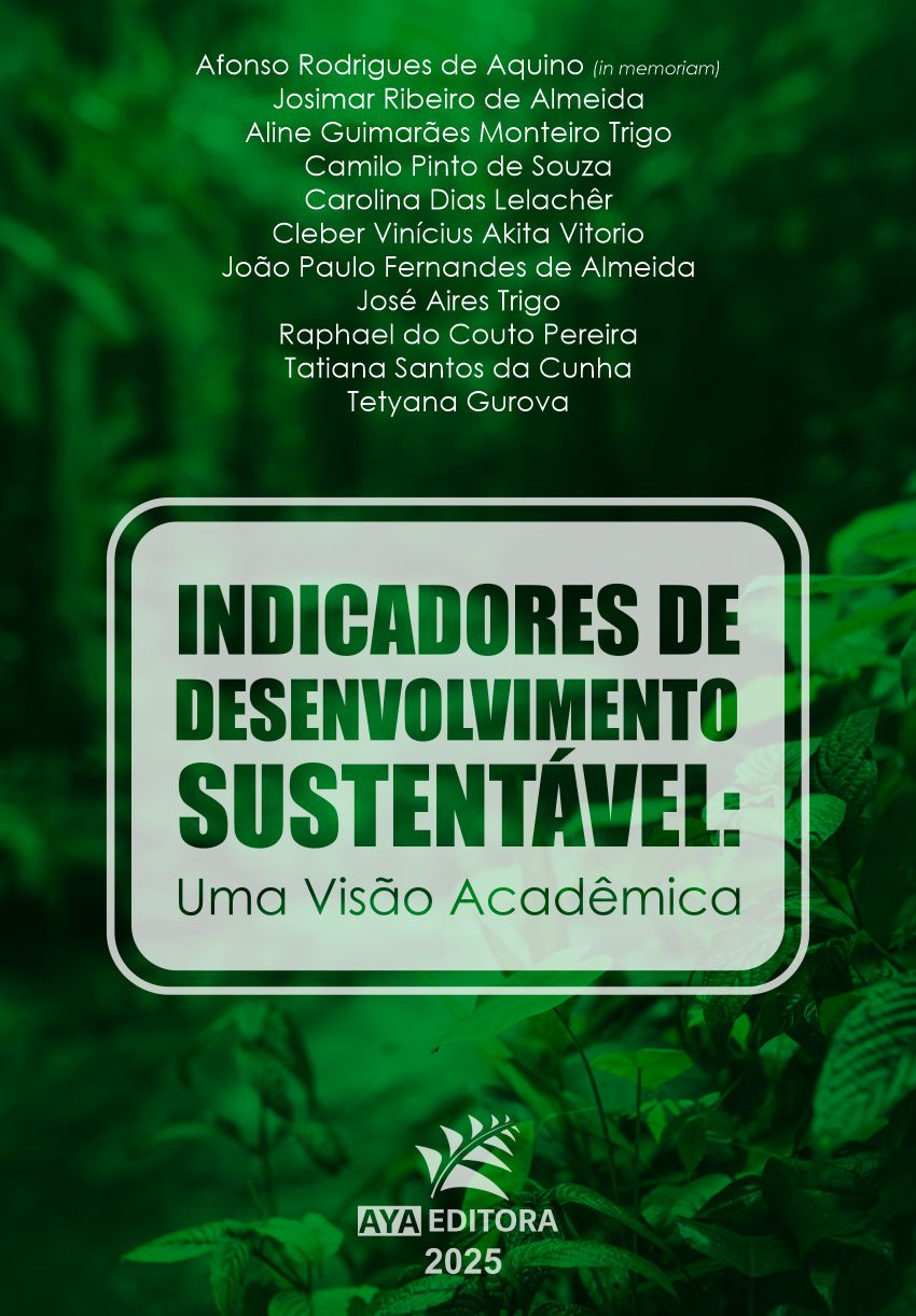 Capa do Livro Indicadores de Desenvolvimento Sustentável: Uma Visão Acadêmica