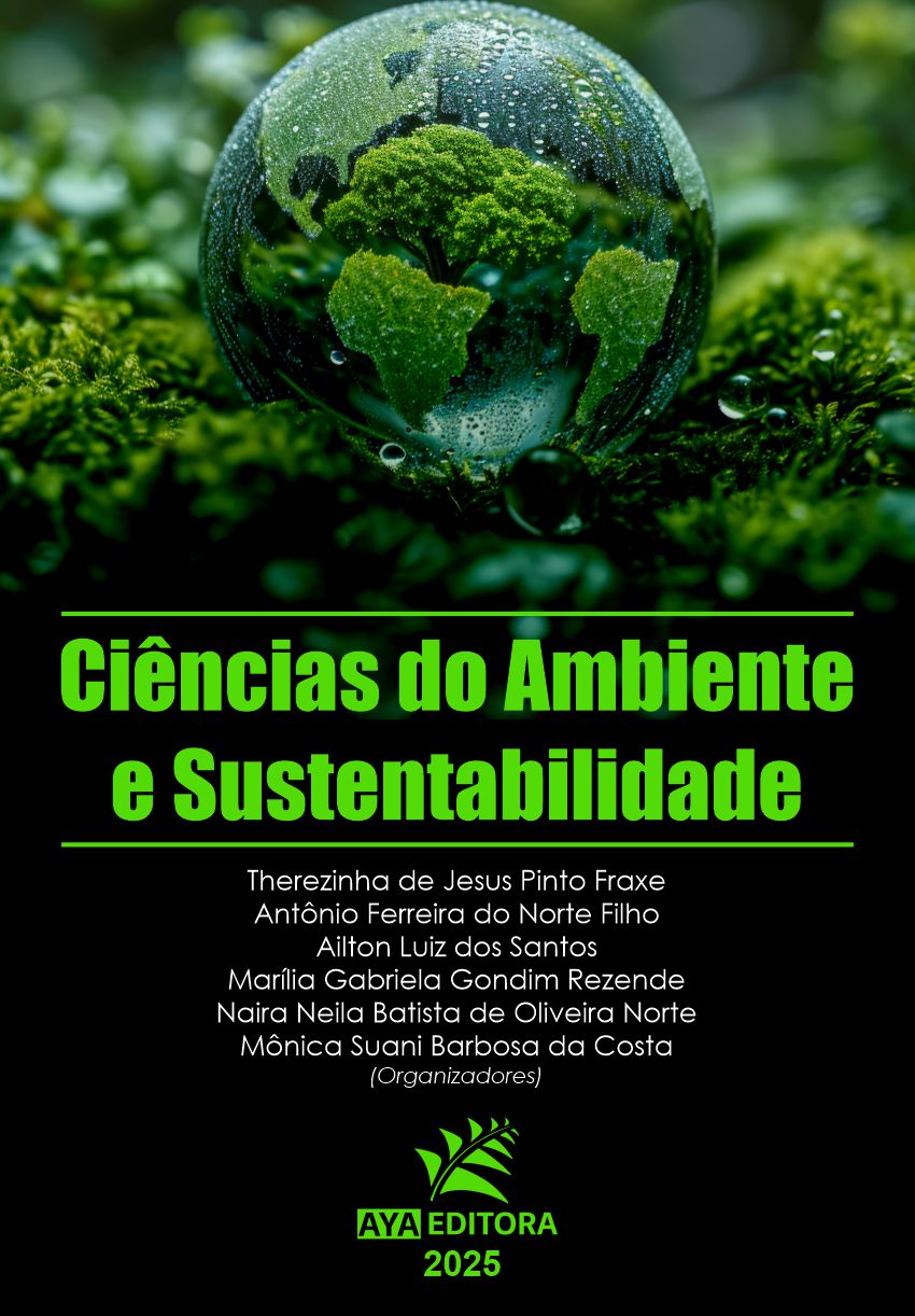 Capa do Livro Ciências do Ambiente e Sustentabilidade