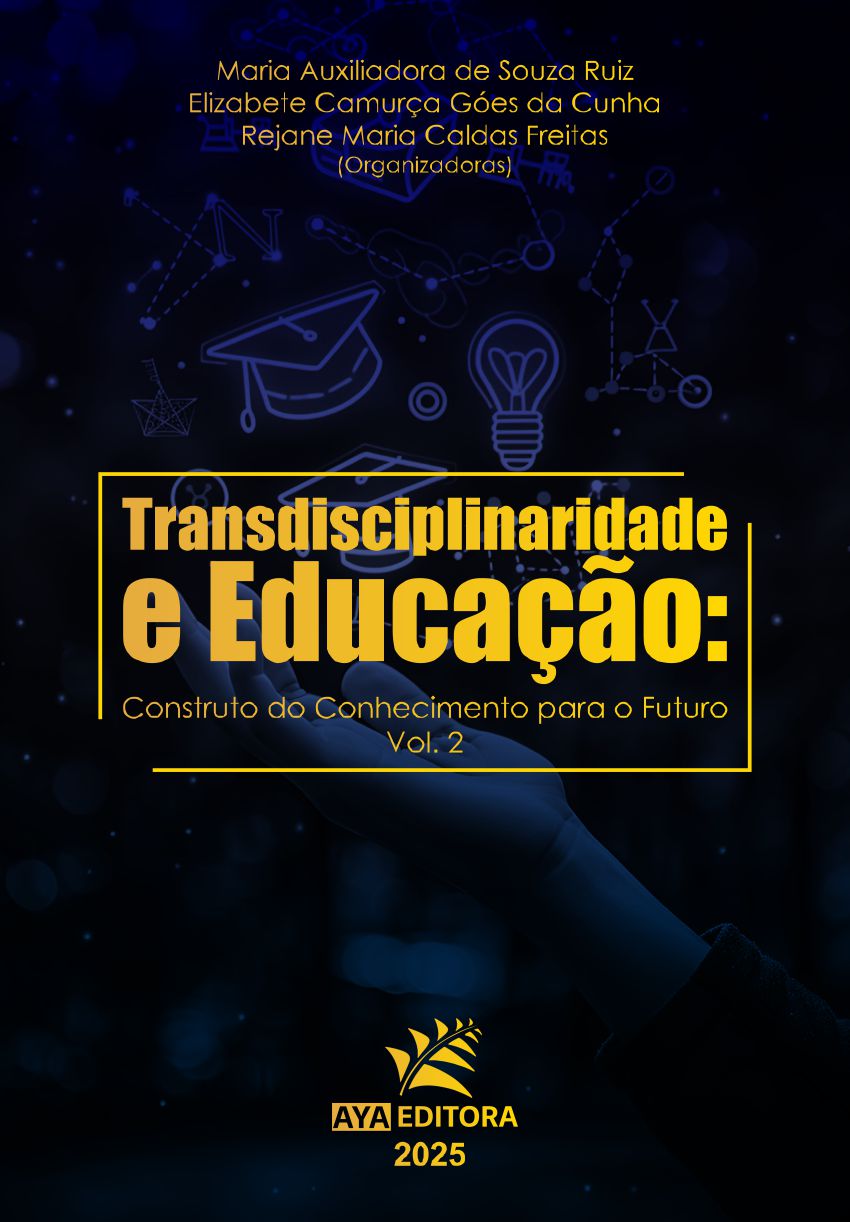 Capa do Livro Transdisciplinaridade e Educação: Construto do Conhecimento para o Futuro – Vol. 2