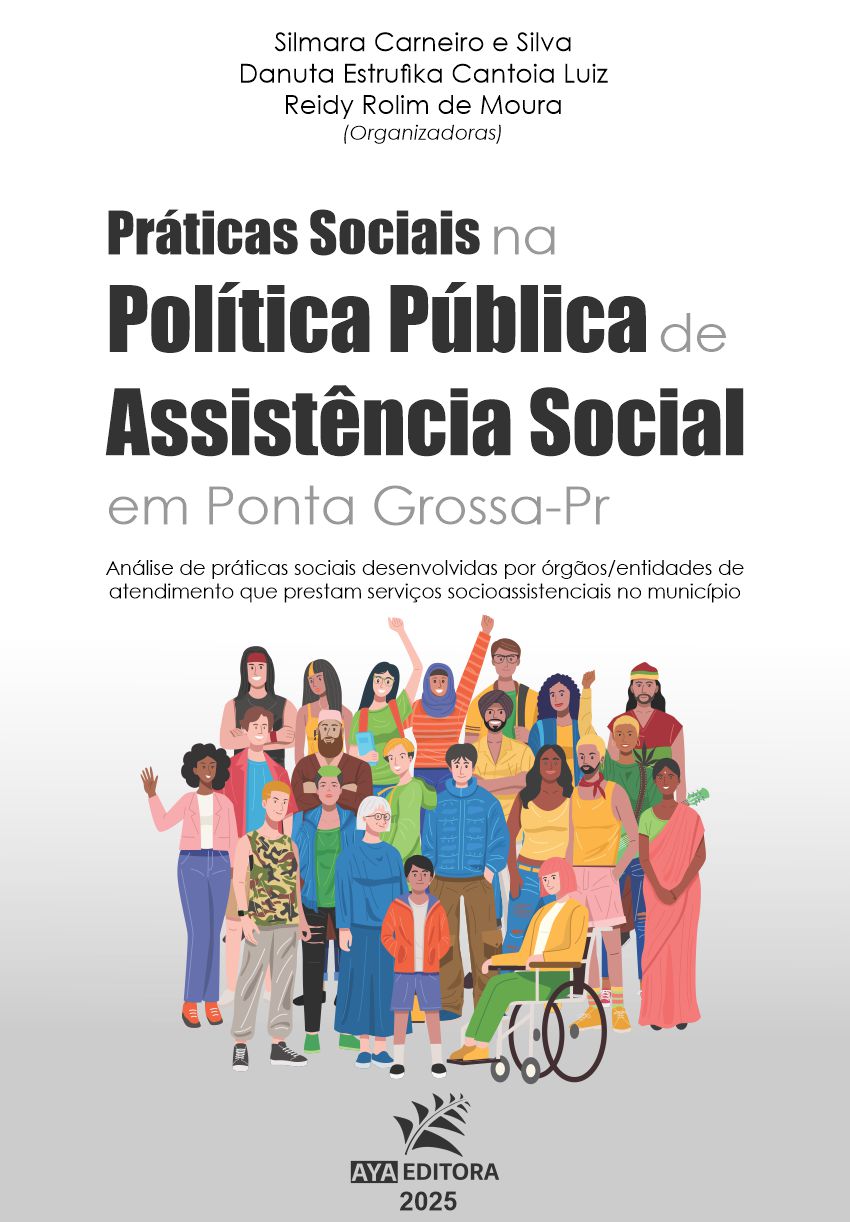 Capa do Livro Práticas sociais na política pública de assistência social em Ponta Grossa-Paraná