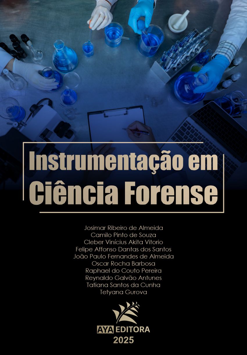 Capa do Livro Instrumentação em ciência forense – AYA Editora