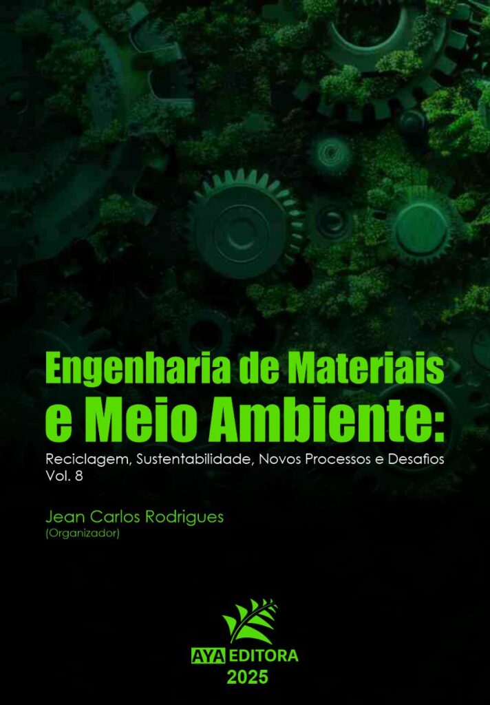 Capa do Livro Engenharia de Materiais e Meio Ambiente: Reciclagem, Sustentabilidade, Novos Processos e Desafios - Vol. 8