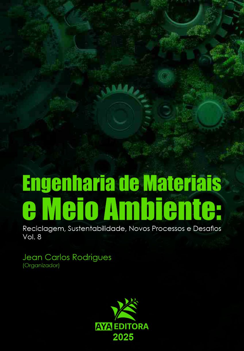 Capa do Livro Engenharia de Materiais e Meio Ambiente: Reciclagem, Sustentabilidade, Novos Processos e Desafios - Vol. 8