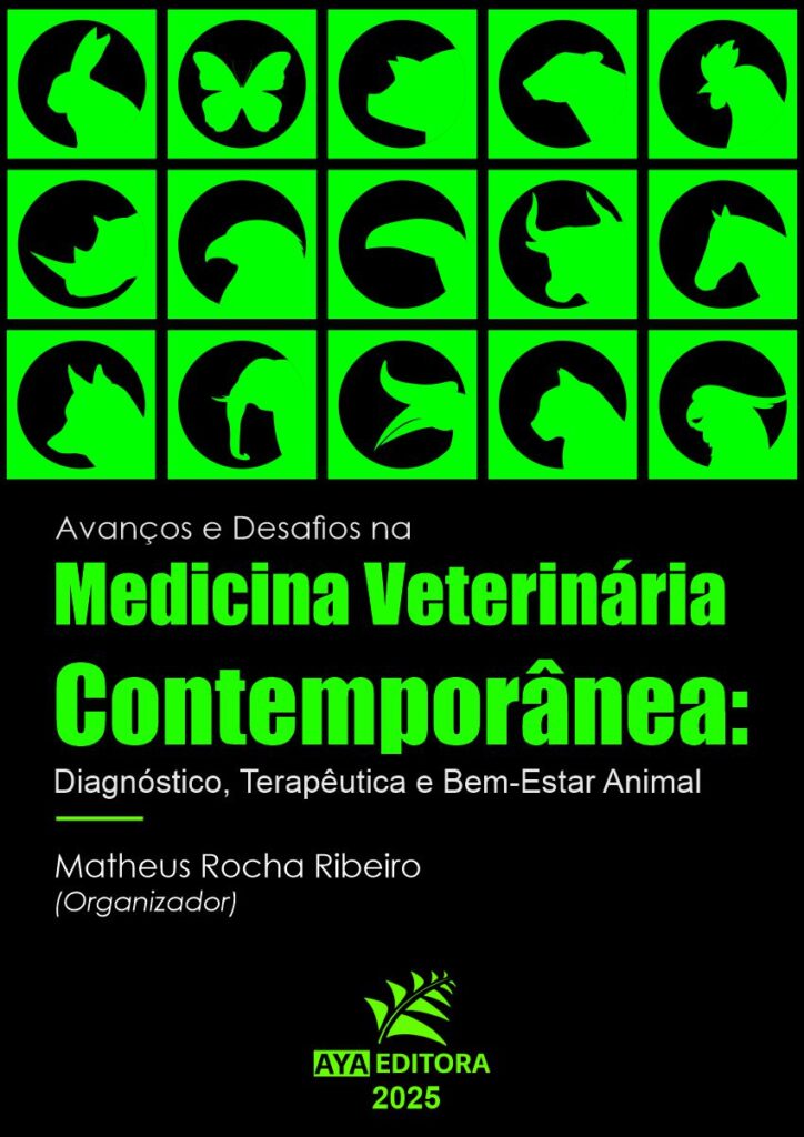 Capa do Livro Avanços e Desafios na Medicina Veterinária Contemporânea: Diagnóstico, Terapêutica e Bem-Estar Animal