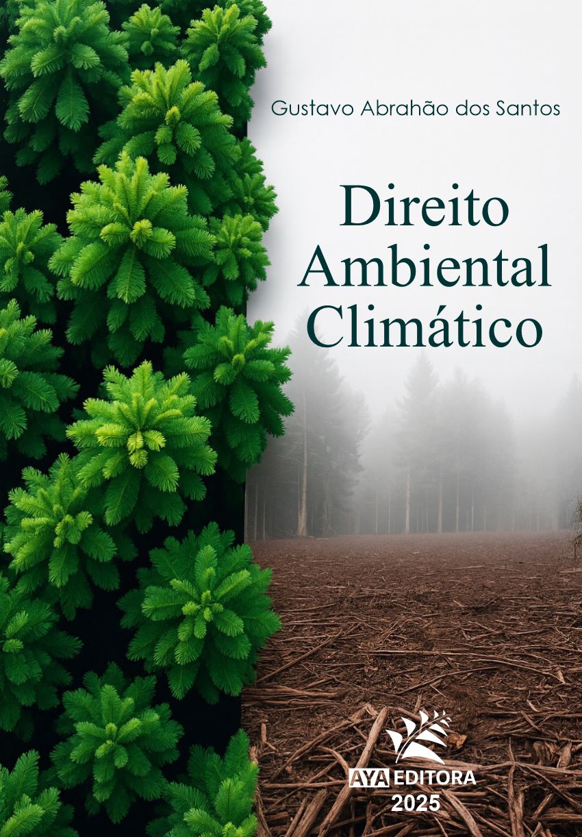 Capa do Livro Direito Ambiental Climático de Gustavo Abrahão dos Santos