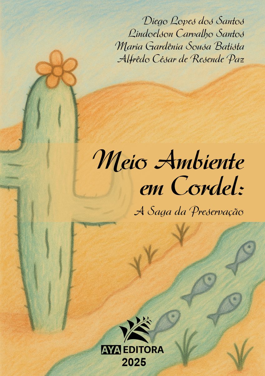 Capa do Livro Meio Ambiente em Cordel: A Saga da Preservação