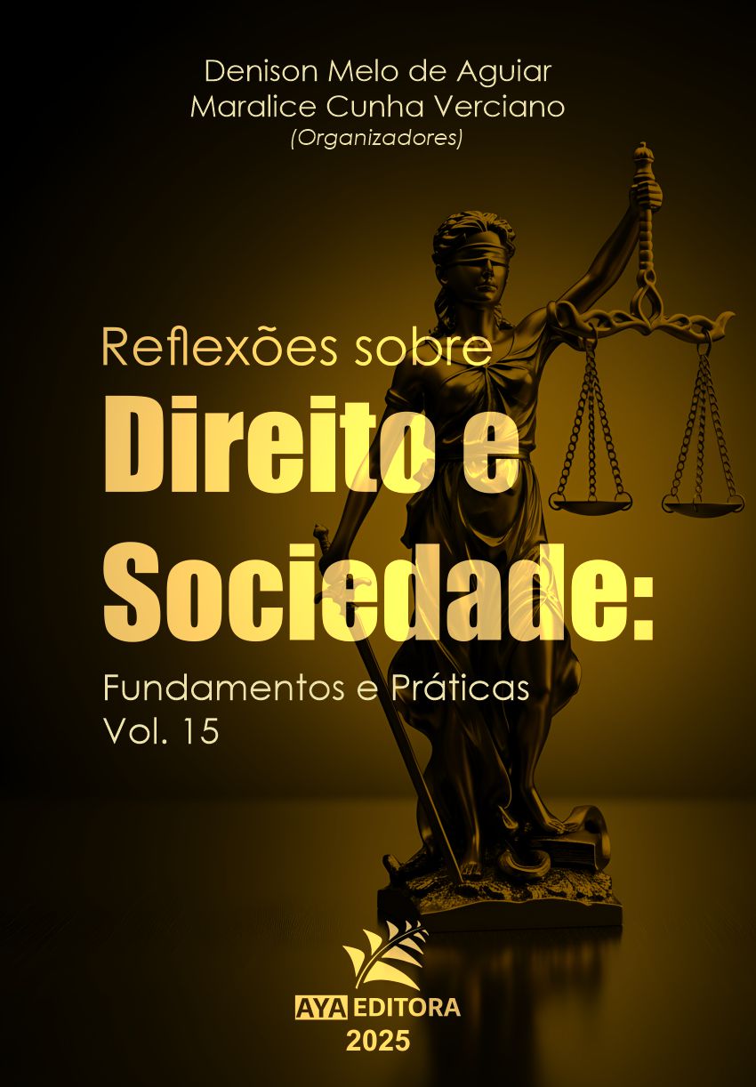 Capa do Livro Reflexões sobre Direito e Sociedade: fundamentos e práticas - Vol. 15