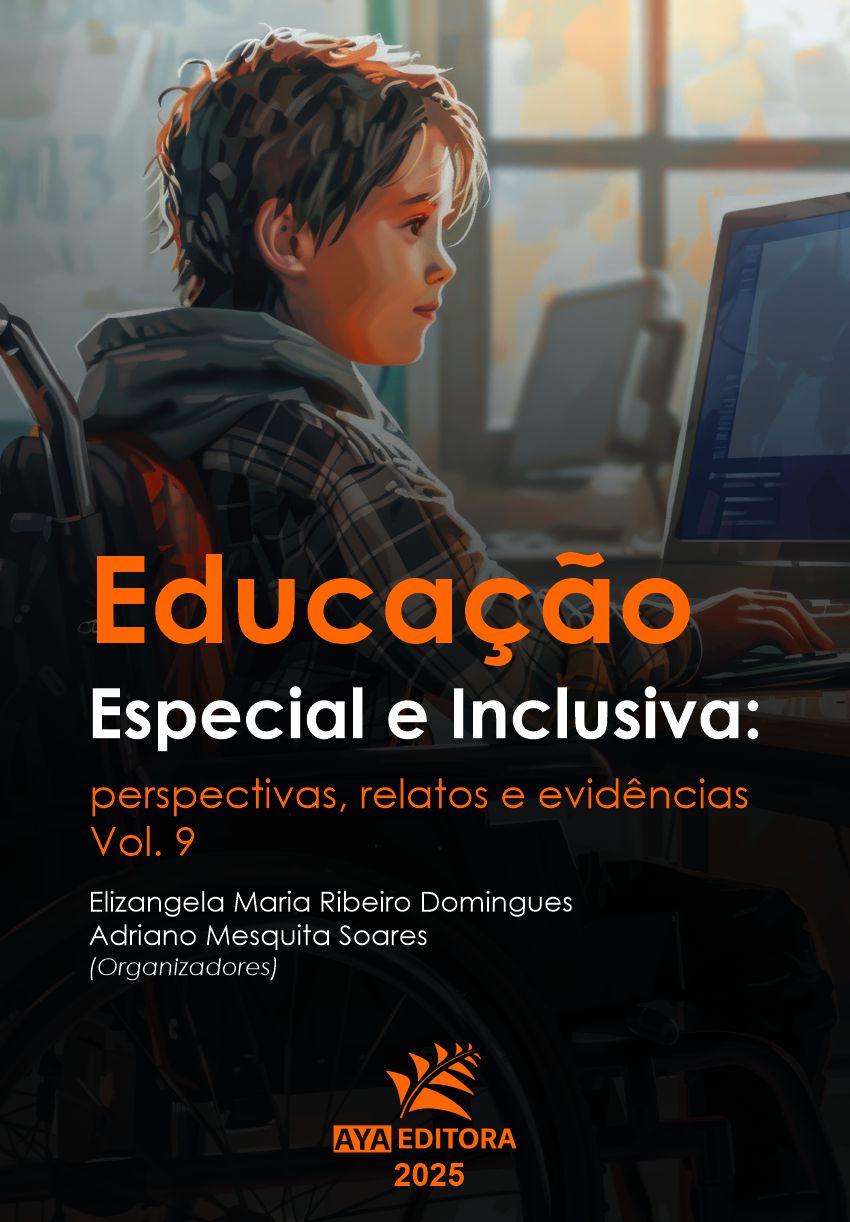 Capa do Livro “Educação Especial e Inclusiva: Perspectivas, Relatos e Evidências – Vol. 9”
