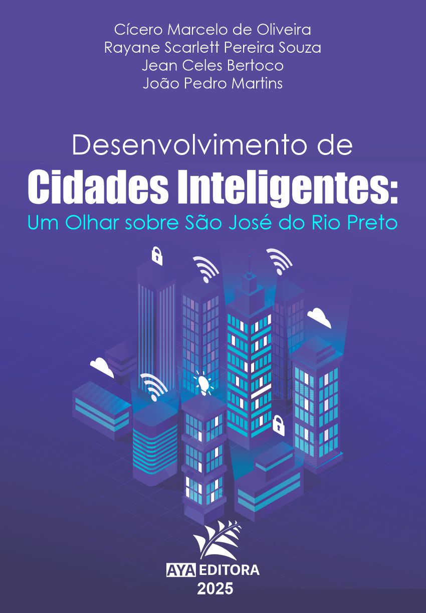 Capa do Livro Desenvolvimento de cidades inteligentes: um olhar sobre São José do Rio Preto