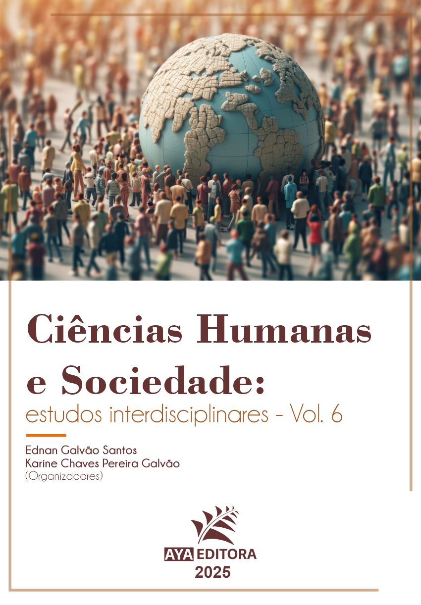Capa do Livro Ciências Humanas e Sociedade: Estudos Interdisciplinares – Vol. 6