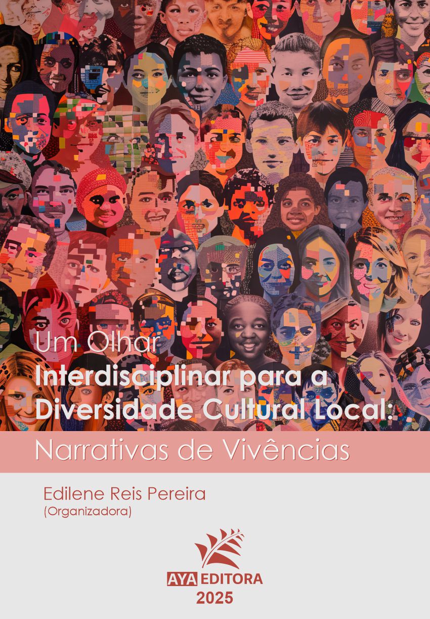 Capa do Livro Um Olhar Interdisciplinar para a Diversidade Cultural Local: Narrativas de Vivências