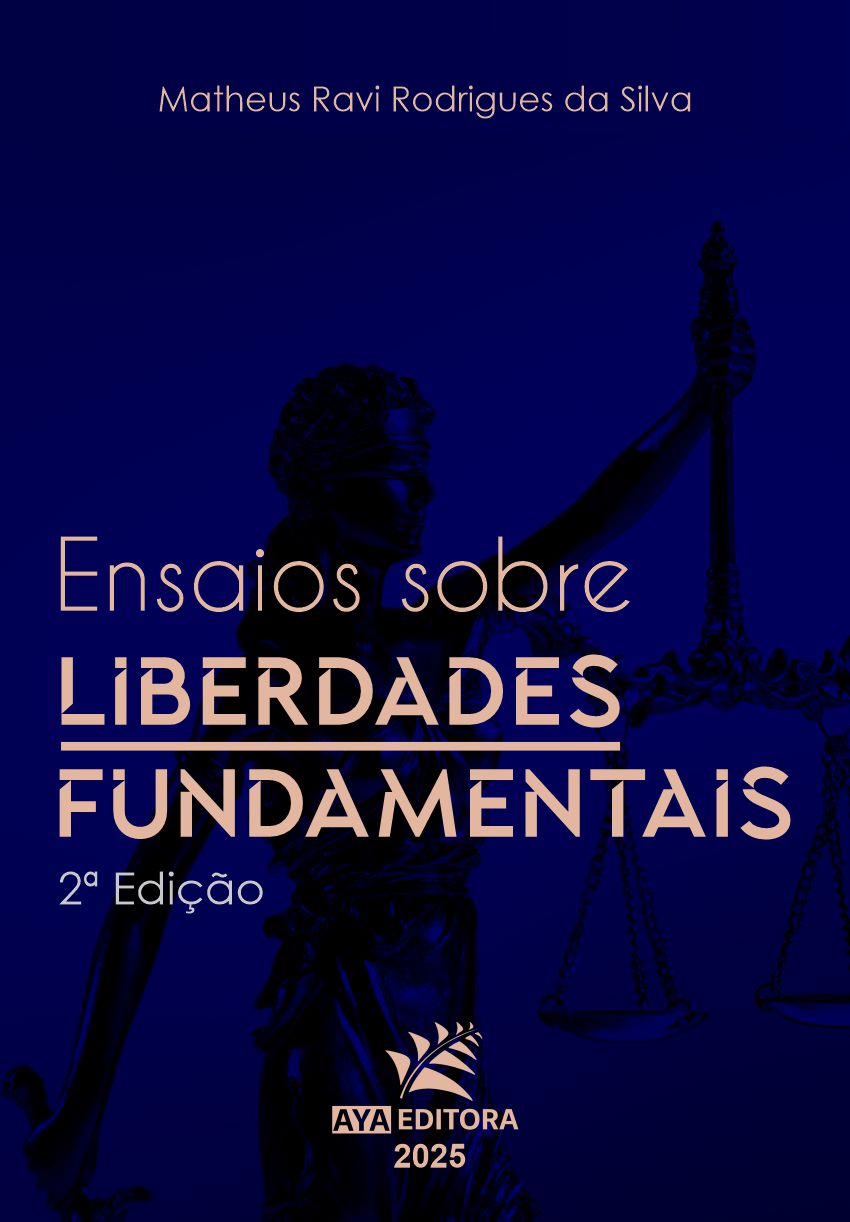 Capa do Livro Ensaios sobre liberdades fundamentais de Matheus Ravi Rodrigues da Silva
