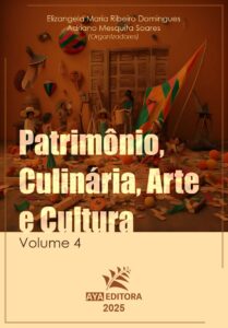Capa do Livro Patrimônio, Culinária, Arte e Cultura Vol. 4