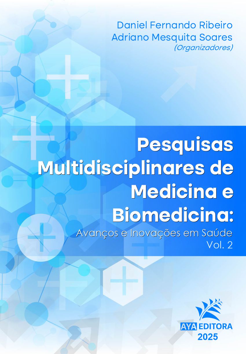 Capa do Livro Pesquisas Multidisciplinares de Medicina e Biomedicina: Avanços e Inovações em Saúde 2