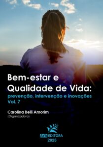 Capa do Livro Bem‑estar e Qualidade de Vida: Prevenção, Intervenção e Inovações – Vol. 8