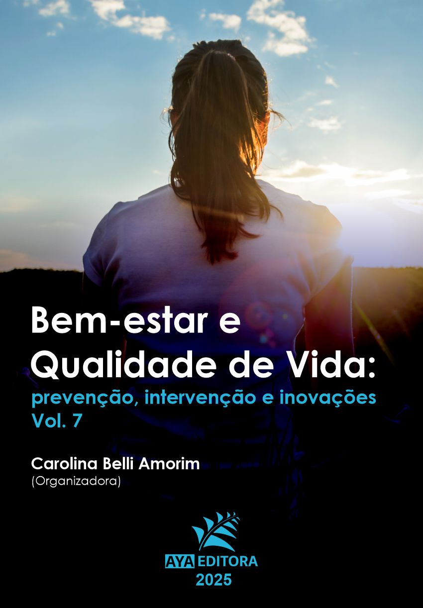 Capa do Livro Bem‑estar e Qualidade de Vida: Prevenção, Intervenção e Inovações – Vol. 8