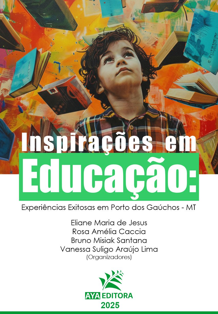 Capa do Livro Inspirações em Educação: Experiências Exitosas em Porto dos Gaúchos – MT