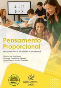 Capa do livro Pensamento Proporcional nos Anos Finais do Ensino Fundamental, edição 2025 da AYA Editora.