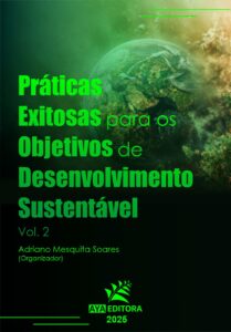 Capa do livro Práticas Exitosas para os Objetivos de Desenvolvimento Sustentável Vol. 2, AYA Editora 2025