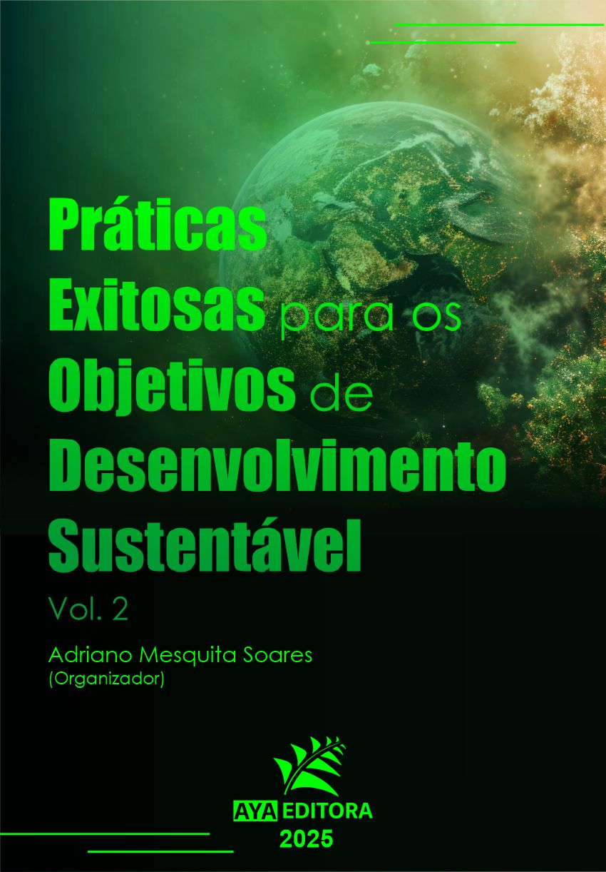 Capa do livro Práticas Exitosas para os Objetivos de Desenvolvimento Sustentável Vol. 2, AYA Editora 2025