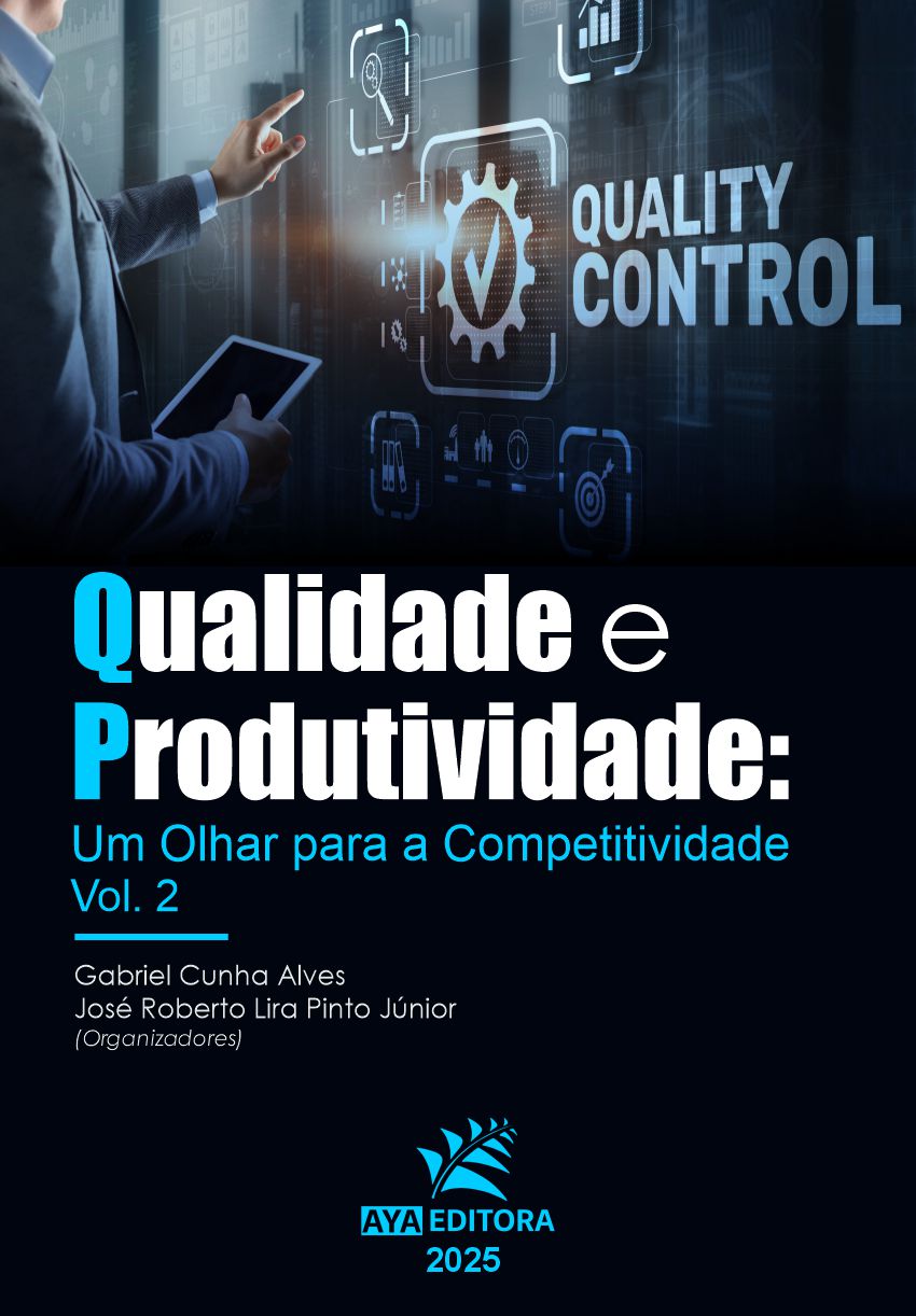 Capa do livro Qualidade e Produtividade: Um Olhar para a Competitividade – Vol. 2
