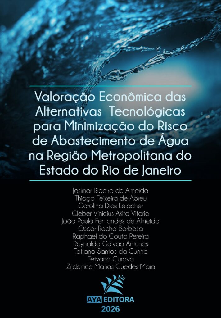 Capa do Livro Valoração Econômica das Alternativas Tecnológicas para Minimização do Risco de Abastecimento de Água no Rio de Janeiro