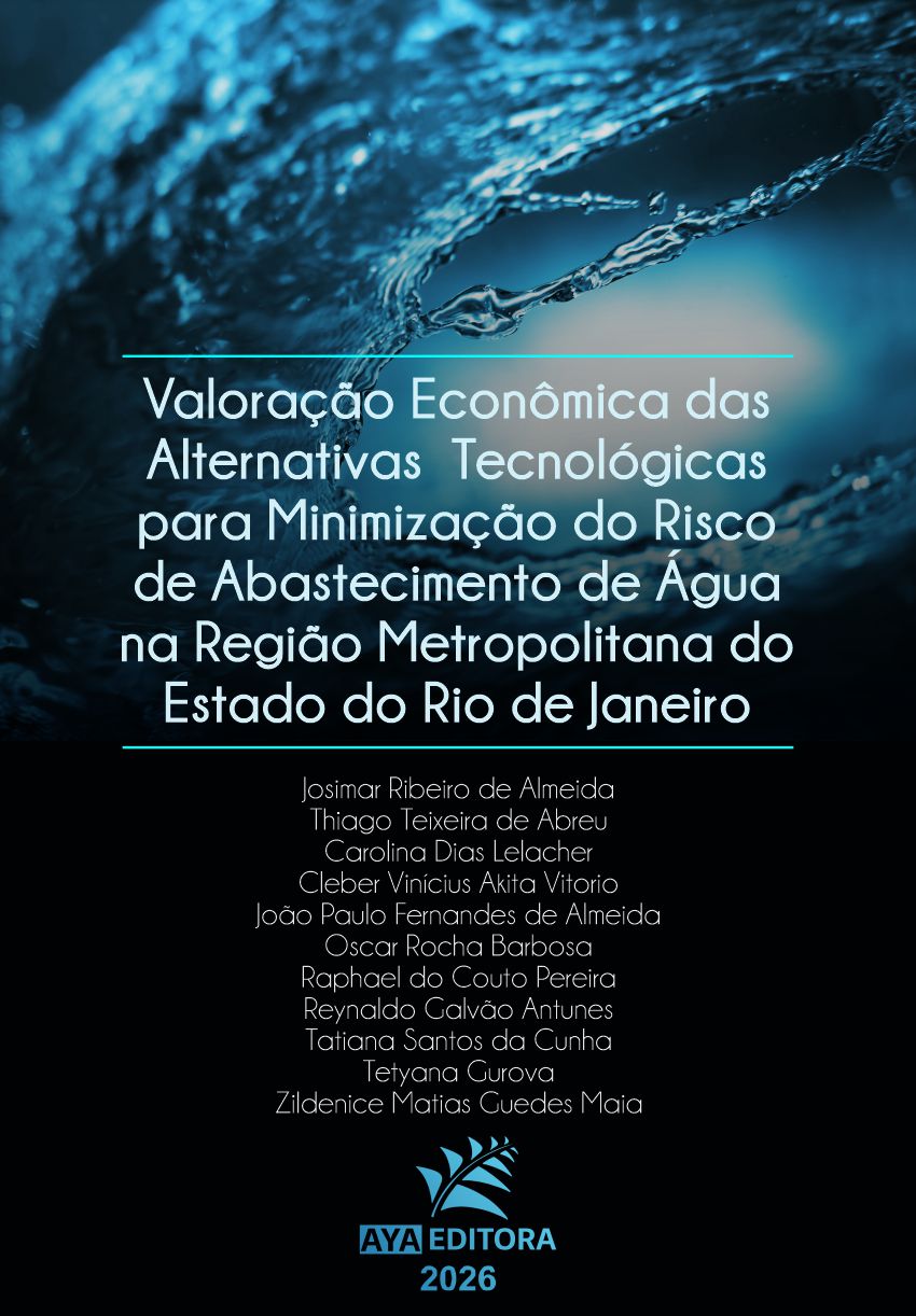 Capa do Livro Valoração Econômica das Alternativas Tecnológicas para Minimização do Risco de Abastecimento de Água no Rio de Janeiro