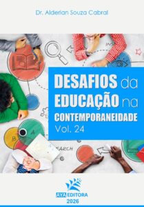 Capa do Livro Desafios da Educação na Contemporaneidade Volume 24
