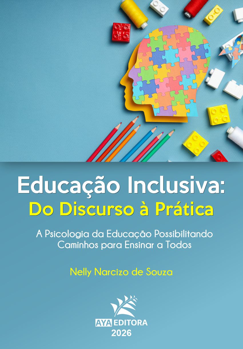 Capa do Livro Educação Inclusiva: Do Discurso à Prática abordando psicologia da educação e inclusão escolar