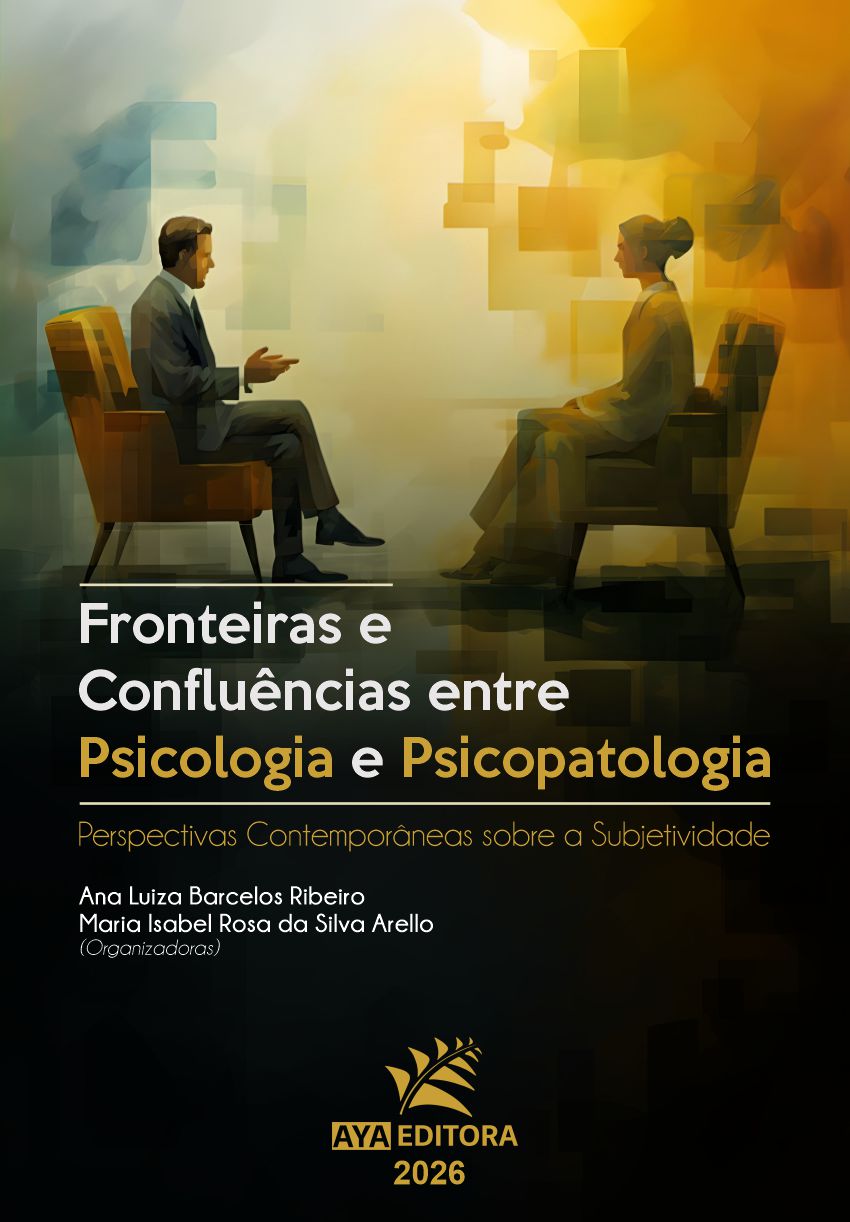 Capa do Livro Fronteiras e Confluências entre Psicologia e Psicopatologia: Perspectivas Contemporâneas sobre a Subjetividade