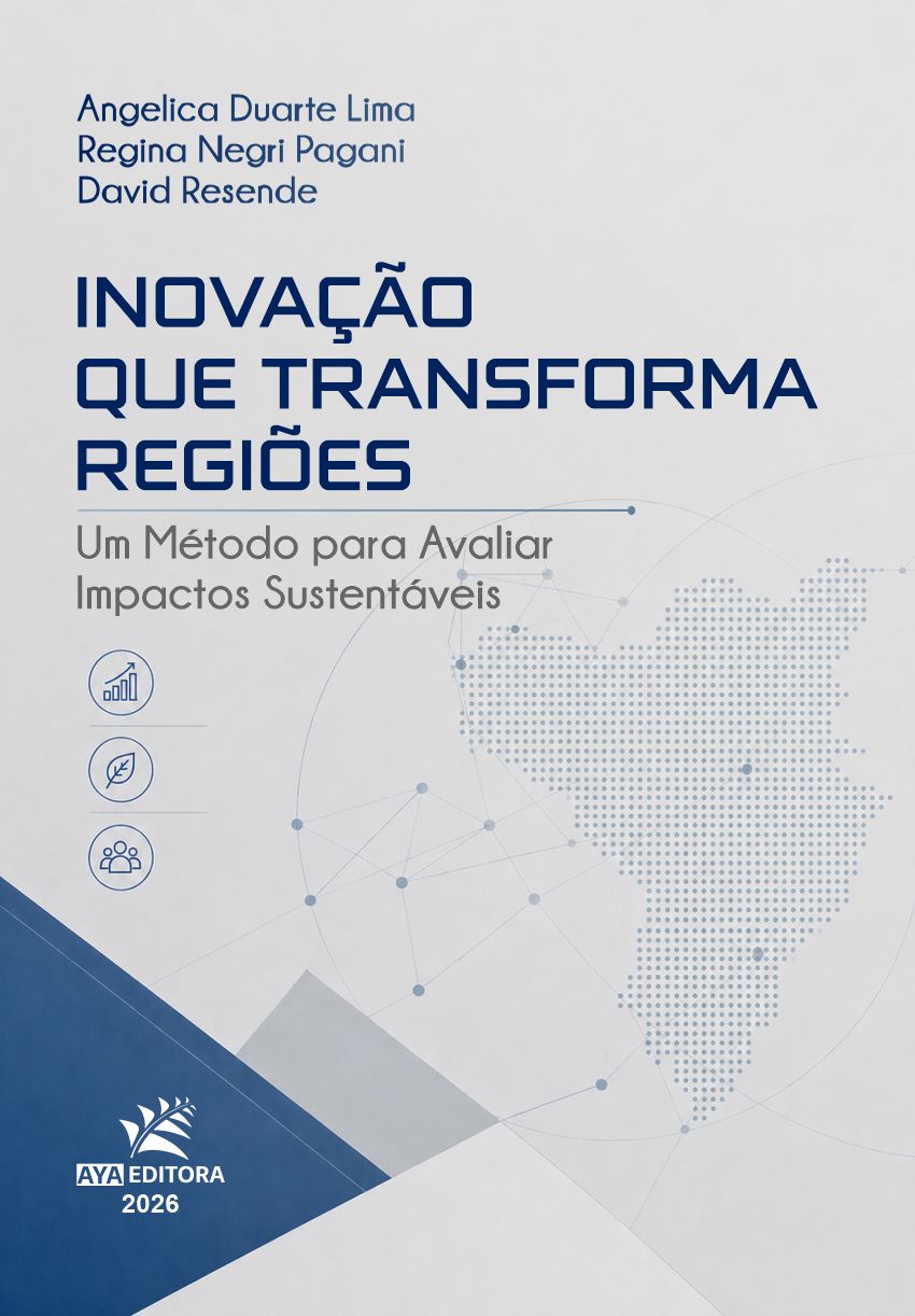 Capa do Livro Inovação que Transforma Regiões: Um Método para Avaliar Impactos Sustentáveis