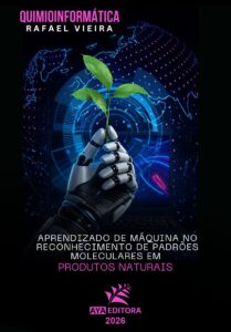 Capa do Livro Quimioinformática: aprendizado de máquina no reconhecimento de padrões moleculares em produtos naturais