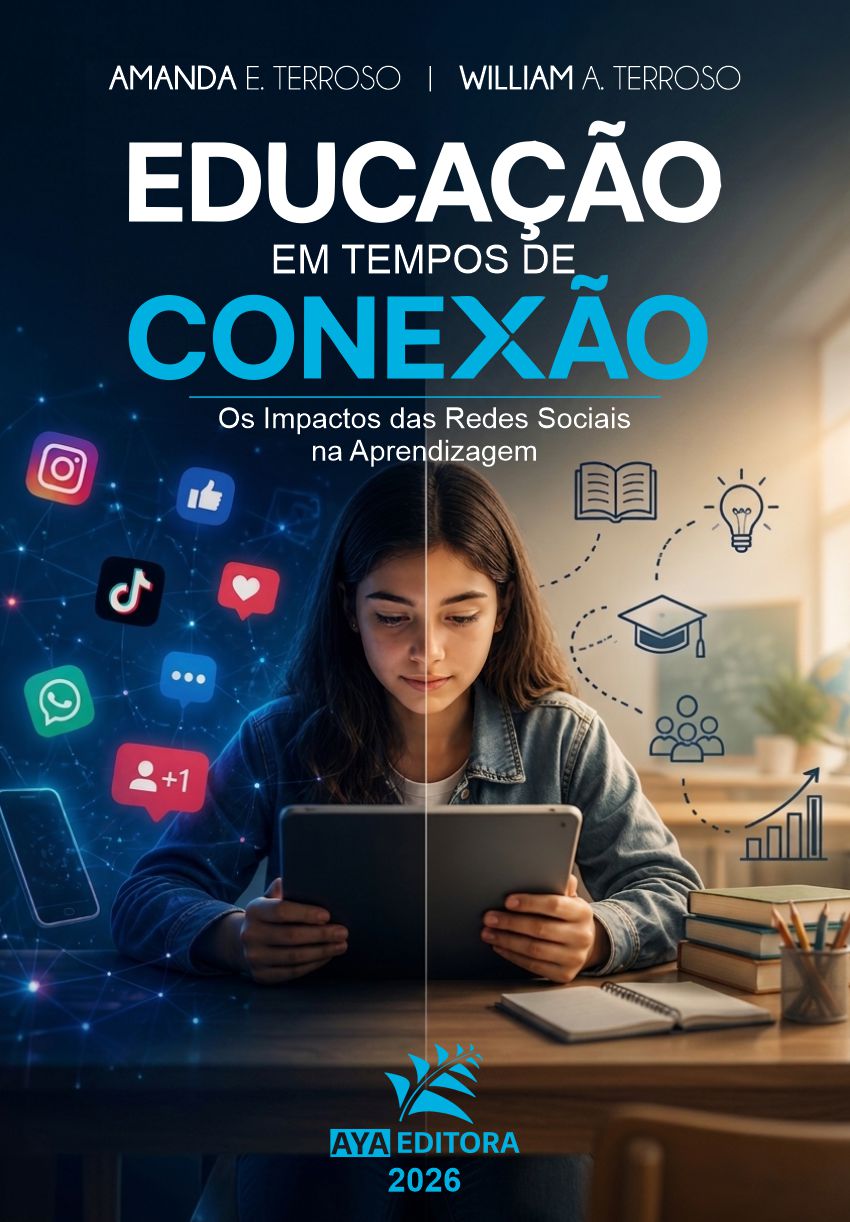 Capa do Livro Educação em Tempos de Conexão: Os Impactos das Redes Sociais na Aprendizagem