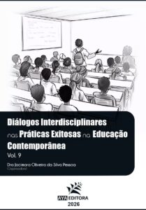 Capa do Livro Diálogos Interdisciplinares nas Práticas Exitosas na Educação Contemporânea Vol. 9