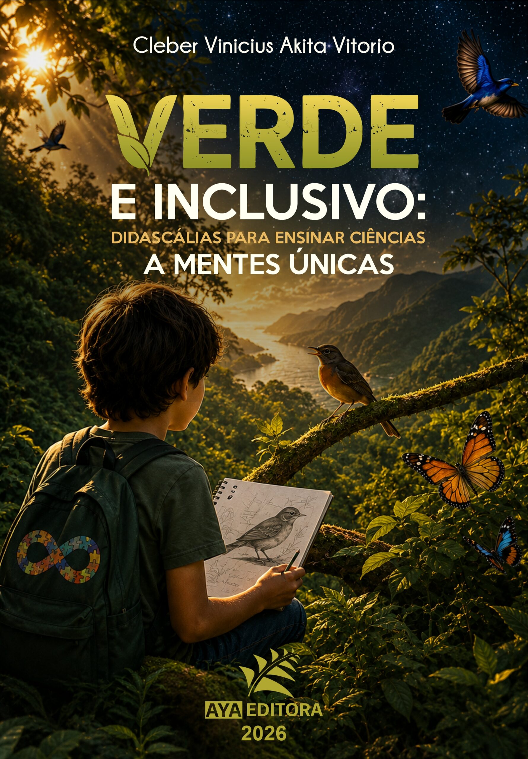 Capa do Livro Educação Ambiental Inclusiva para Crianças Autistas no Ensino de Ciências