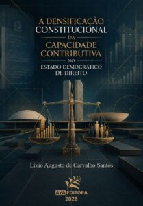 Capa do Livro A Densificação Constitucional da Capacidade Contributiva no Estado Democrático de Direito