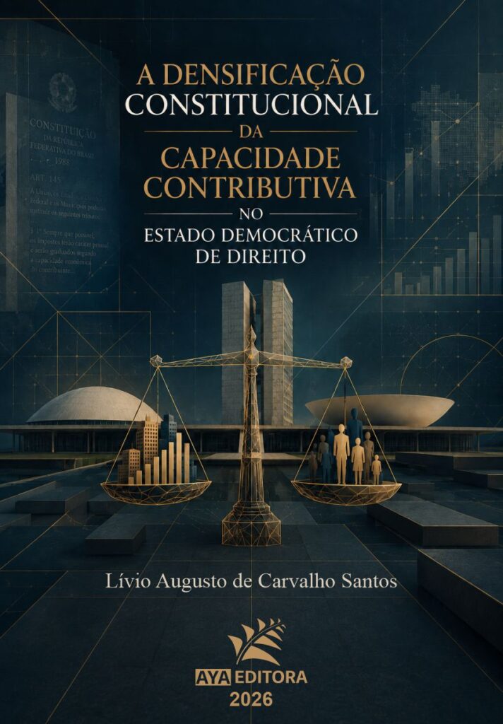 Capa do Livro A Densificação Constitucional da Capacidade Contributiva no Estado Democrático de Direito
