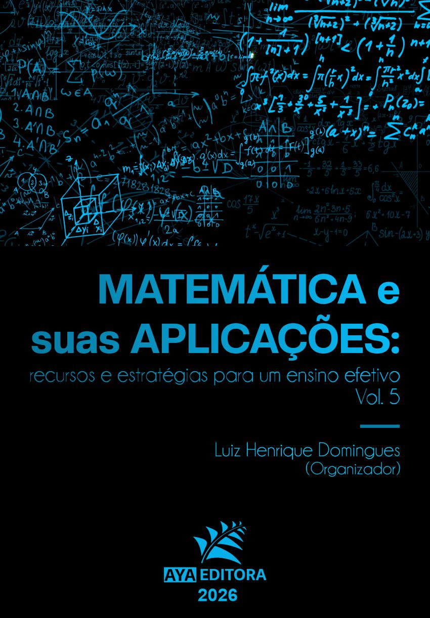 Capa do Livro Matemática e suas Aplicações: Recursos e Estratégias para um Ensino Efetivo - Vol. 5