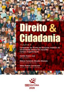 Capa do Livro Direito & Cidadania – Volume 4: pesquisas jurídicas sobre cidadania, direitos fundamentais, tecnologia e políticas públicas.