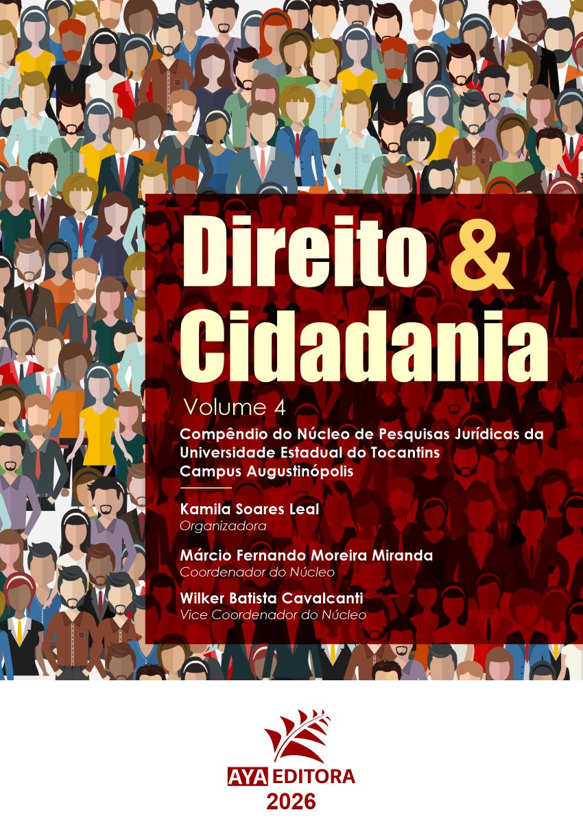 Capa do Livro Direito & Cidadania – Volume 4: pesquisas jurídicas sobre cidadania, direitos fundamentais, tecnologia e políticas públicas.