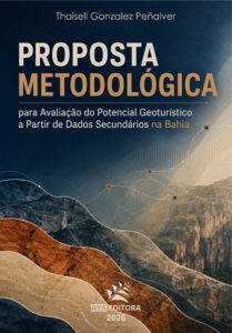 Capa do Livro Proposta Metodológica para Avaliação do Potencial Geoturístico a Partir de Dados Secundários na Bahia