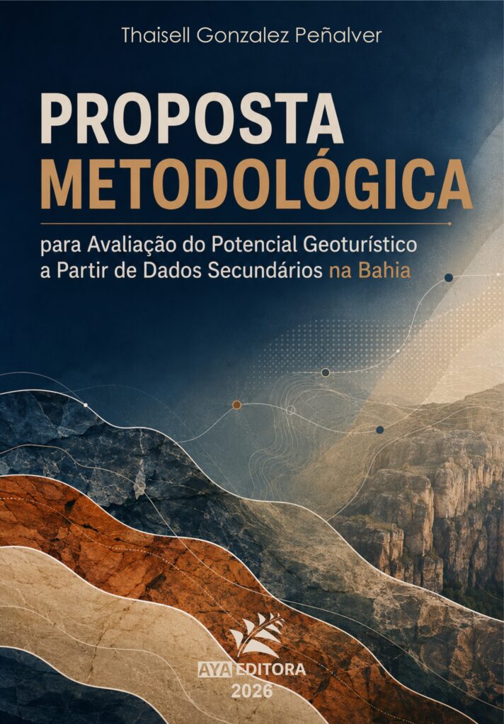 Capa do Livro Proposta Metodológica para Avaliação do Potencial Geoturístico a Partir de Dados Secundários na Bahia