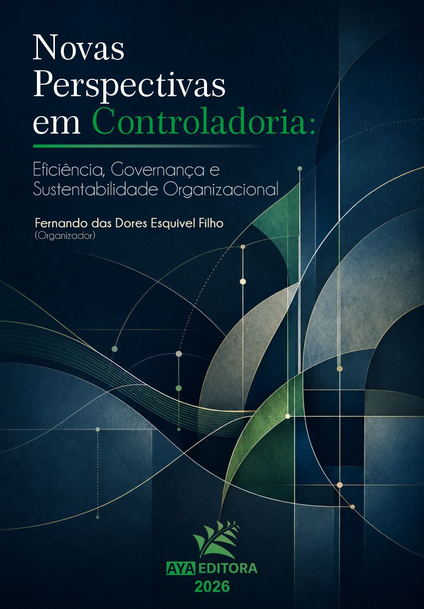 Capa do Livro Novas Perspectivas em Controladoria: Eficiência, Governança e Sustentabilidade Organizacional