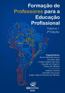 Capa do Livro Formação de Professores para a Educação Profissional, volume 1, 2ª edição, em fundo azul.