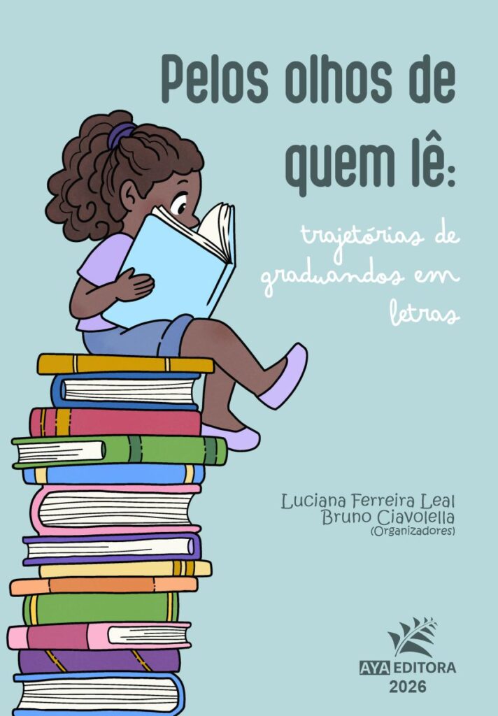 Capa do Livro Pelos olhos de quem lê: trajetórias de graduandos em Letras
