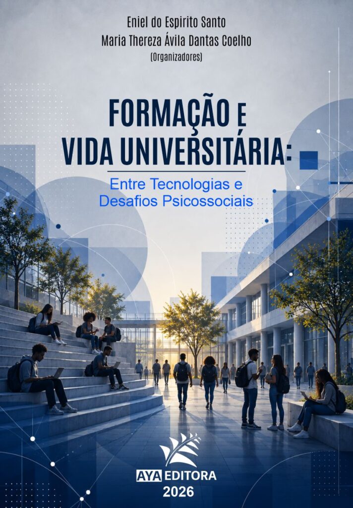 Capa do Livro Formação e Vida Universitária: Entre Tecnologias e Desafios Psicossociais