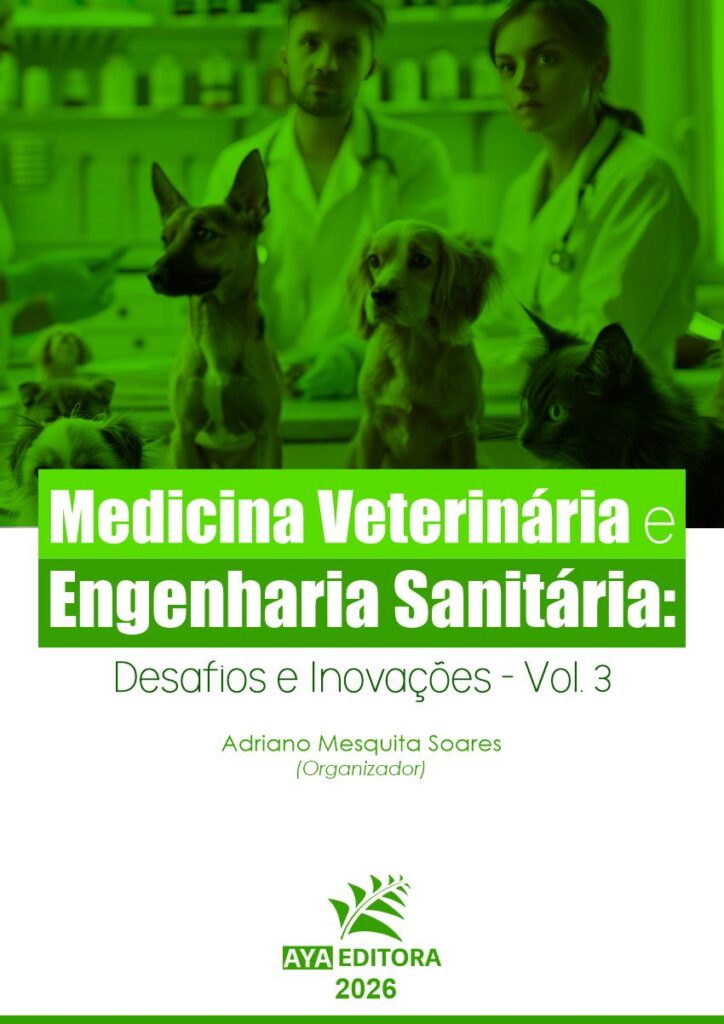 Capa do Livro Medicina Veterinária e Engenharia Sanitária: Desafios e Inovações – Vol. 3